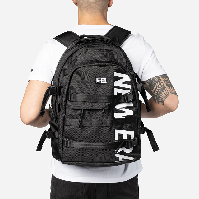 New Era Carrier Pack Backpack Negra – New Era Cap México