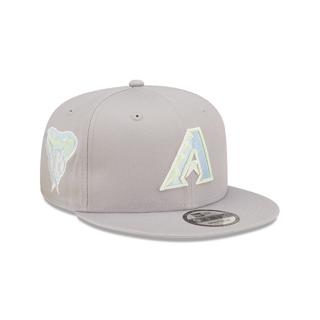 Purple Arizona Diamondbacks Curved Brim Gray Bottom 1998 Inaugural Season Side Patch New Era 9Fifty A-Frame Snapback
