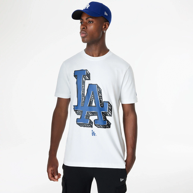 Playera Manga Corta Los Angeles Dodgers MLB Camp – New Era Cap México