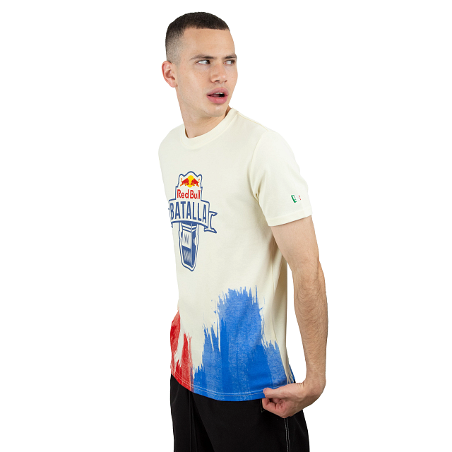 Playera Manga Corta Red Bull Batalla de los Gallos New Era Cap Mexico