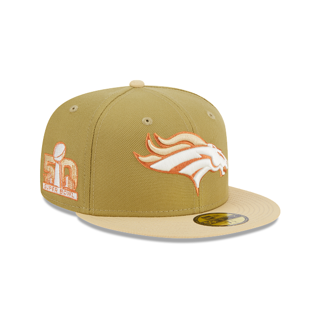 Green broncos hat sales