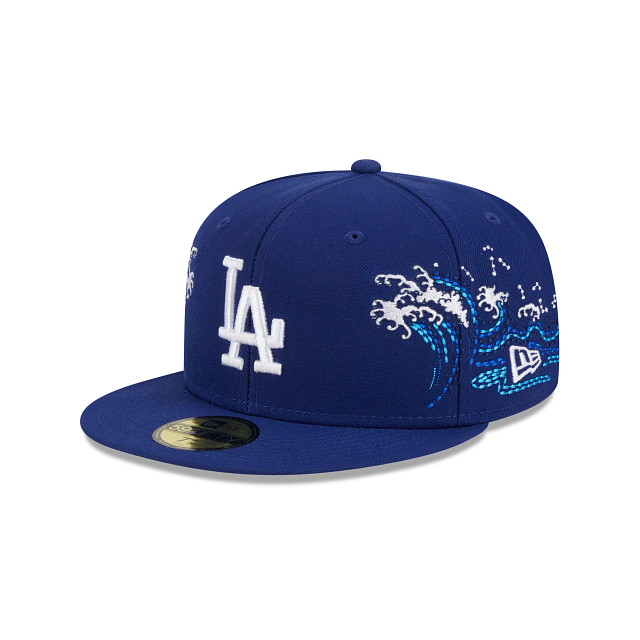Gorra de Los Angeles Dodgers MLB Tonal Wave 59FIFTY Cerrada New
