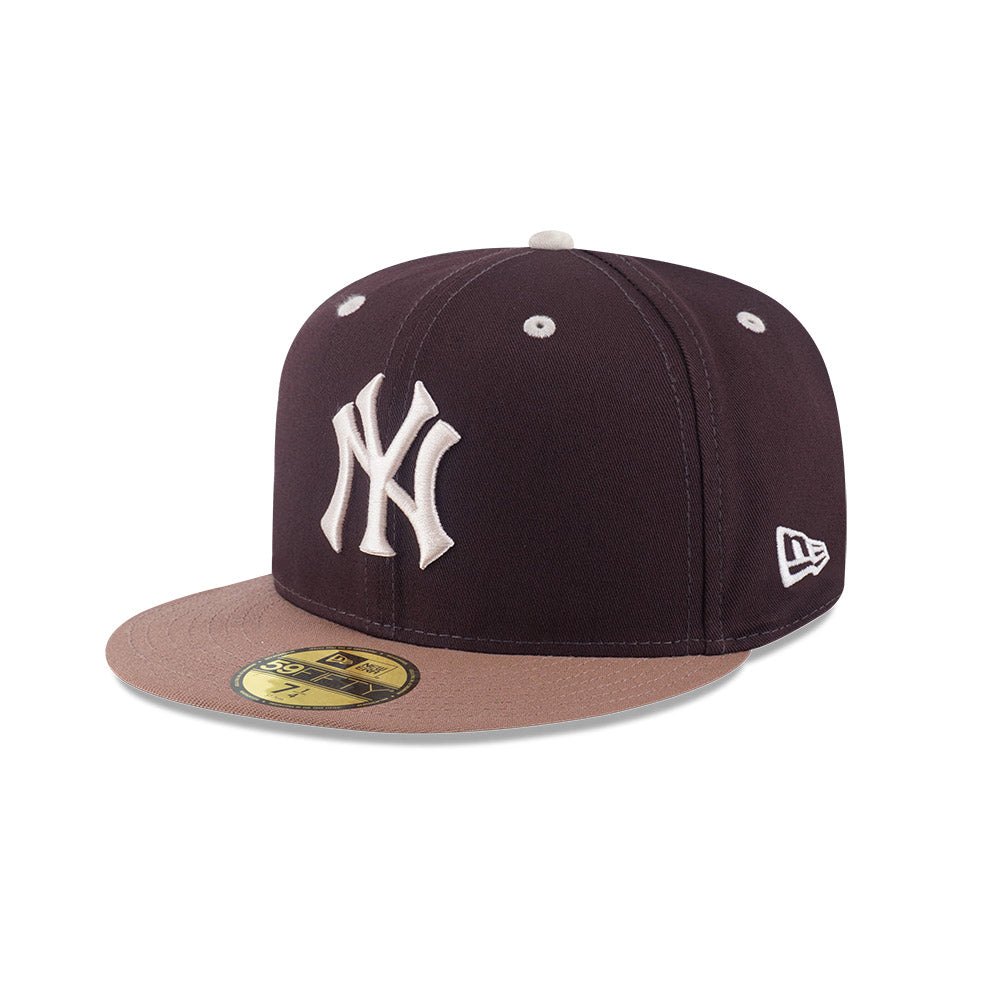 New Era Cap México New York Yankees MLB Iced Latte 59FIFTY Cerrada