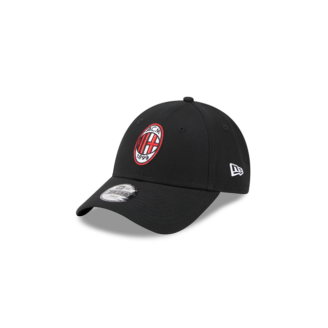 Casquette New Era 9Forty Strapback AC Milan Bear - 100% Coton, Logo Brodé, Réglable