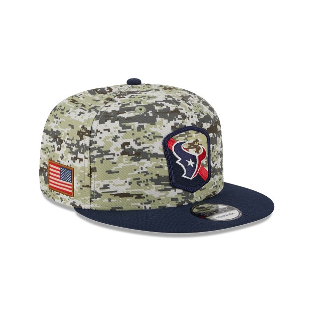 New Era Houston Texans Classic 950 9FIFTY Trucker Snapback Hat - Black