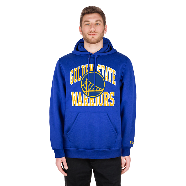 Golden state warriors short top sleeve hoodie