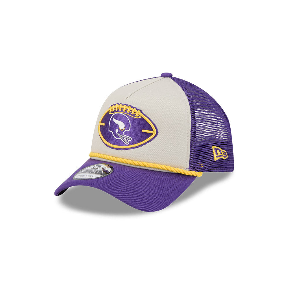 Women's Minnesota Vikings New Era Purple Metallic 9FORTY M-Crown A Women's Minnesota Vikings New Era Purple Metallic 9FORTY M-Crown A
