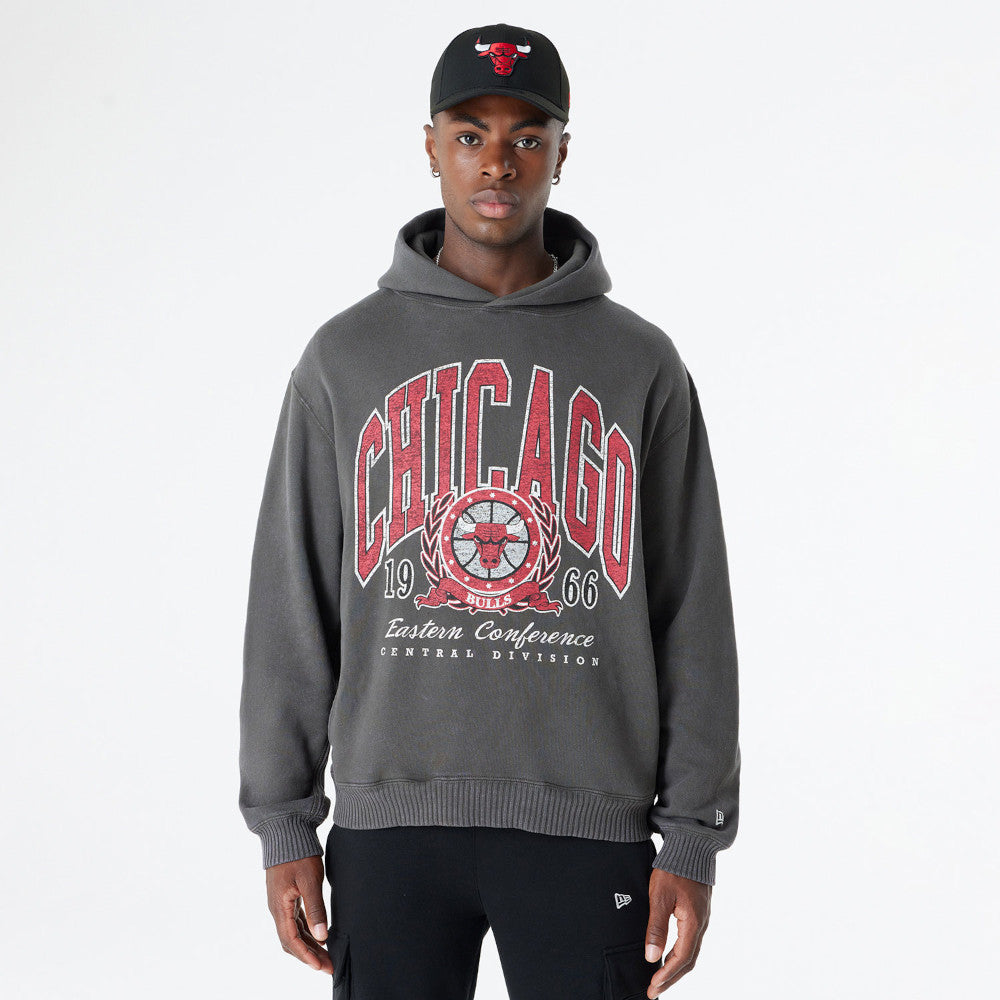 Ropa Nba Primark Sudadera Primark NBA Oversized Para Mujer Gris