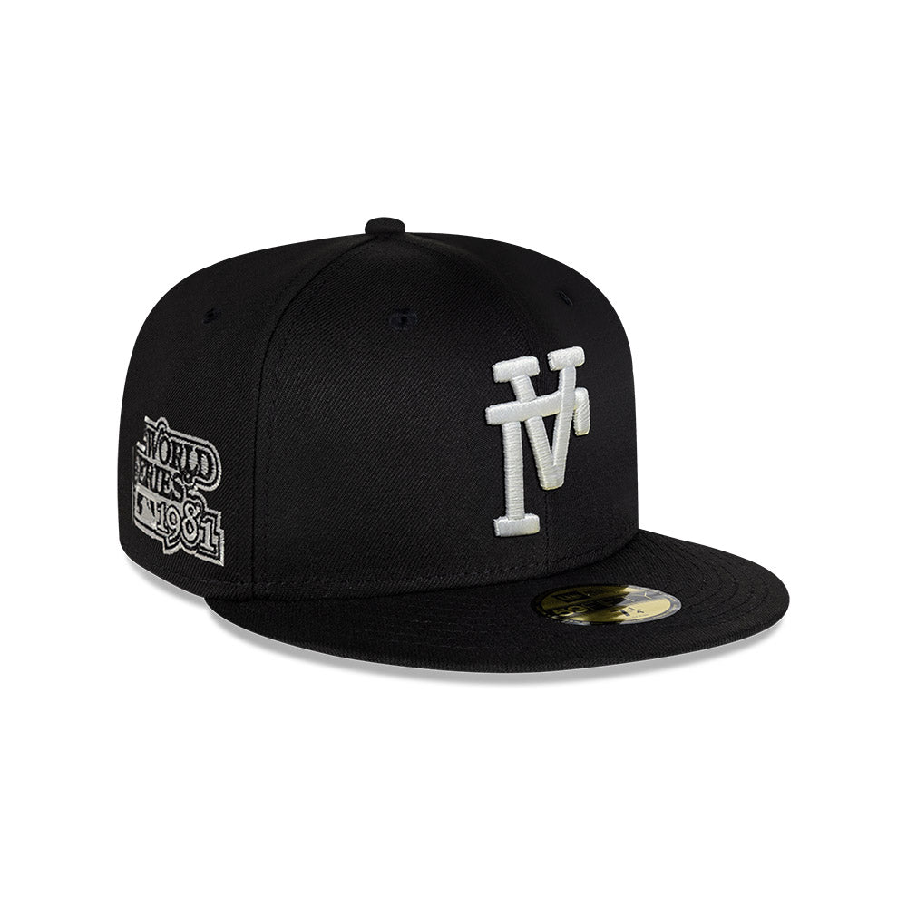 Gorra Plana de Los Angeles Dodgers MLB Upside Down 59FIFTY Cerrada