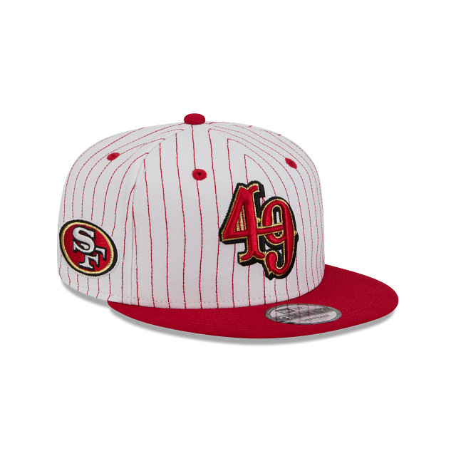 Gorra Plana de San Francisco 49Ers NFL Deceptor Pinstripe 9FIFTY ...
