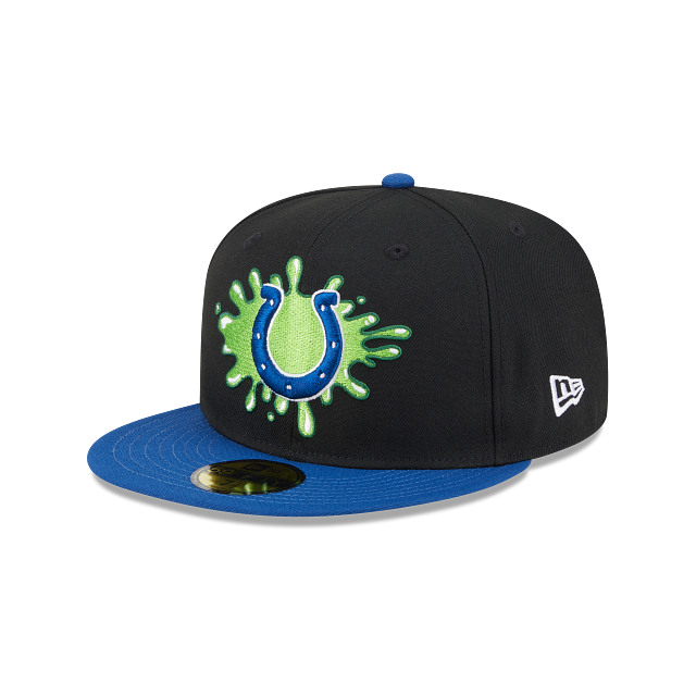 Gorra Plana de Indianapolis Colts NFL Slime 59FIFTY Cerrada – New Era ...