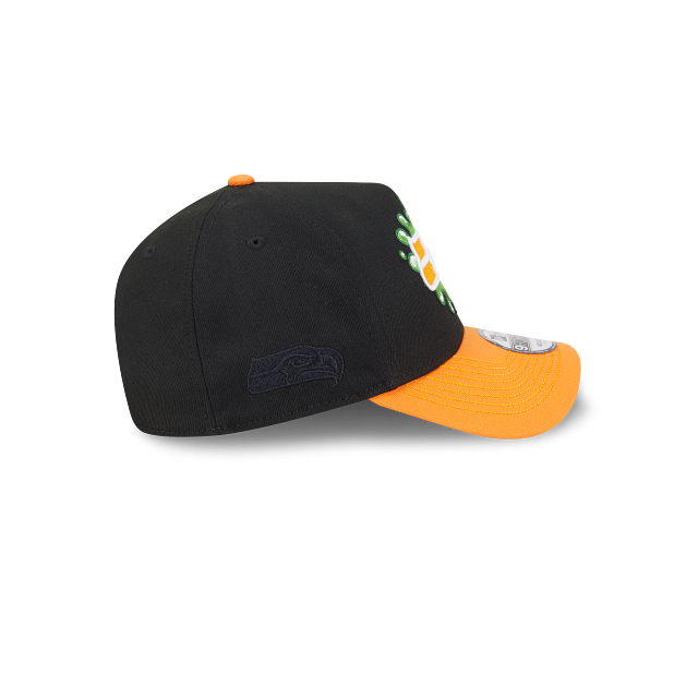 Gorra Curva de Seattle Seahawks NFL Slime 9FORTY A-Frame Snapback – New ...