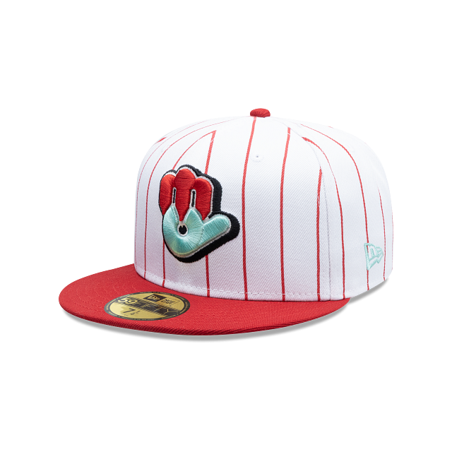 Gorra Plana de Diablos Rojos del México Home LMS Game Cap 59FIFTY ...