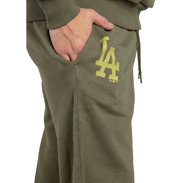 Pantalon De Jogging Homme New Era Los Angeles Dodgers - Coupe Classique - 80% Coton, 20% Polyester - Confortable Et Décontracté