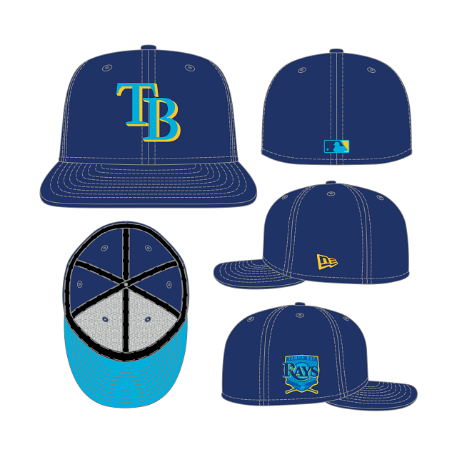 RAYS FATHERS DAY 2023 59FIFTY NEW ERA FITTED CAP – The Bay Republic