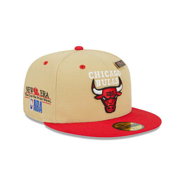 Gorra de Chicago Bulls NBA Tan 59FIFTY Cerrada – New Era Cap México