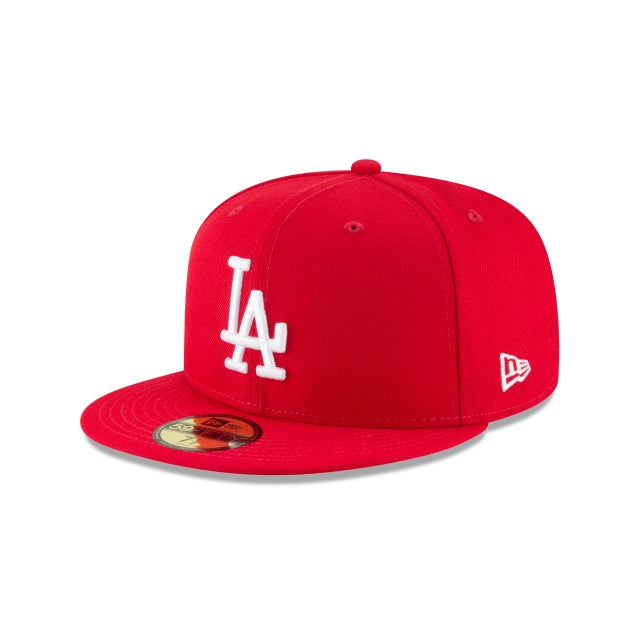Gorra de Los Angeles Dodgers MLB Classics 59FIFTY Cerrada Roja